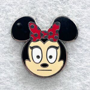 🔮 5/$25 Disney Minnie Mouse Scared Emoji Pin‎